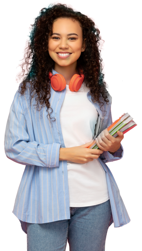 Image d'une étudiante