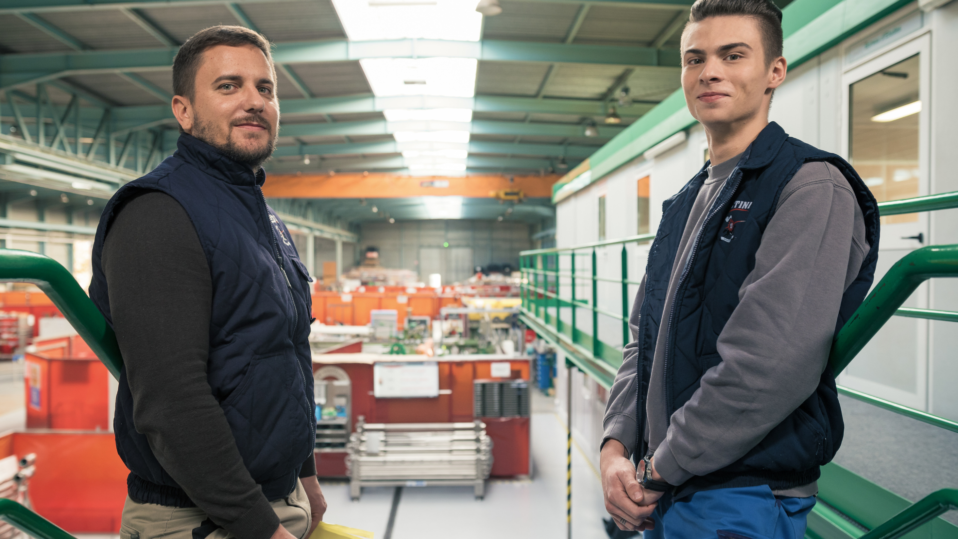 Un apprenti et son tuteur