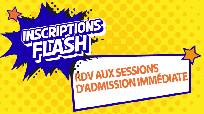 Inscriptions flash