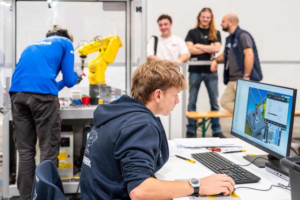 Maximilien et Charlie Worldskills