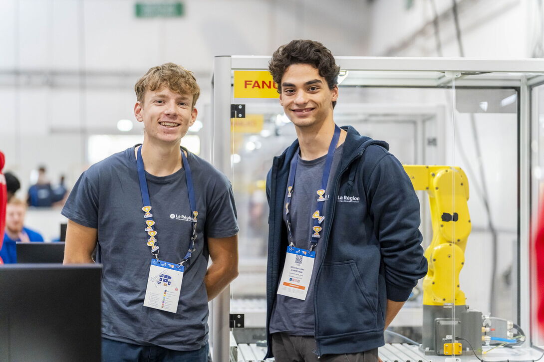 Maximilien et Charlie Worldskills